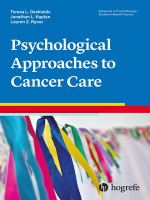 cover image of Psychological Approaches to Cancer Care